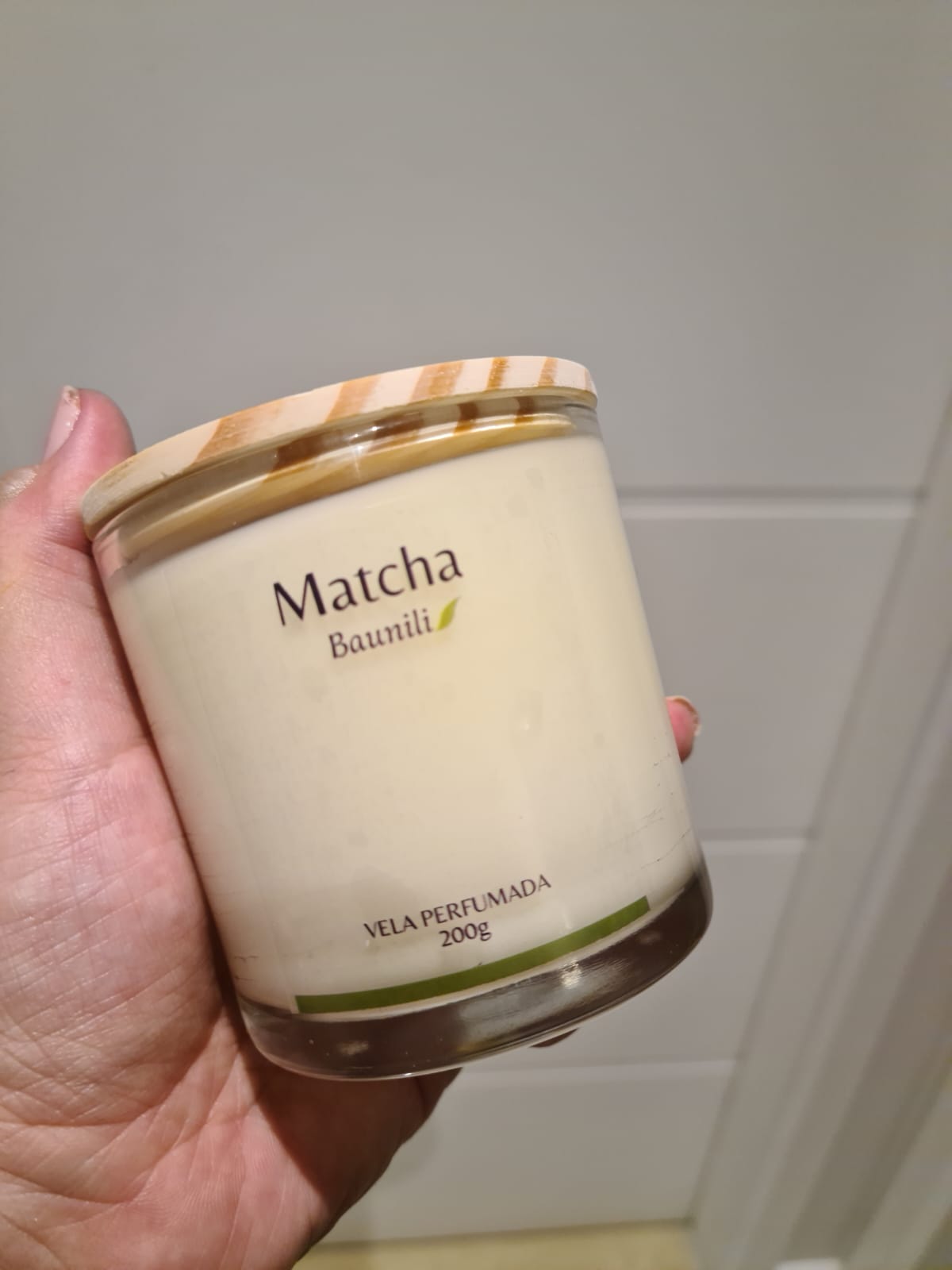 Vela Perfumada Matcha