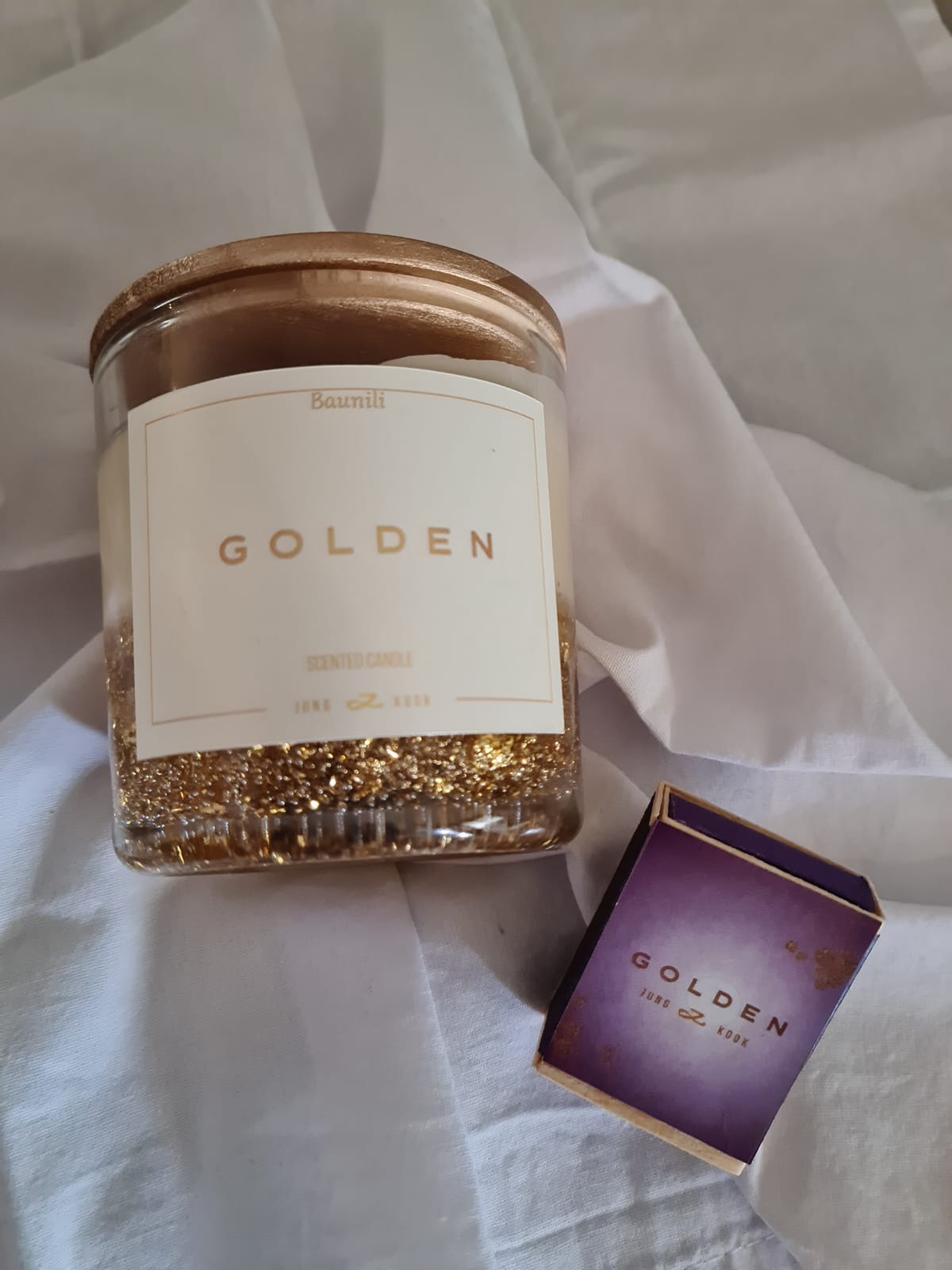 Vela Perfumada Golden JK - Edição Especial